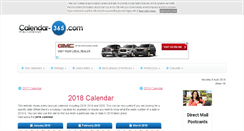 Desktop Screenshot of calendar-365.com