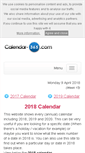 Mobile Screenshot of calendar-365.com